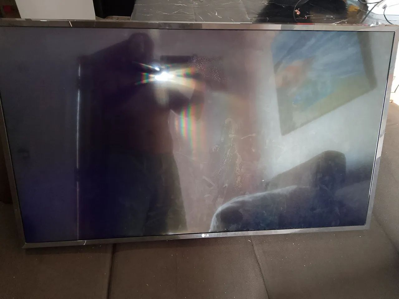 Tv lg smart de 43 polegadas 