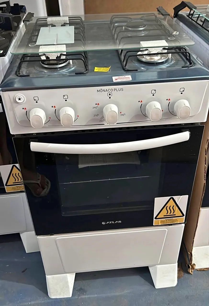 Fogão 4 bocas com acendedor automático 