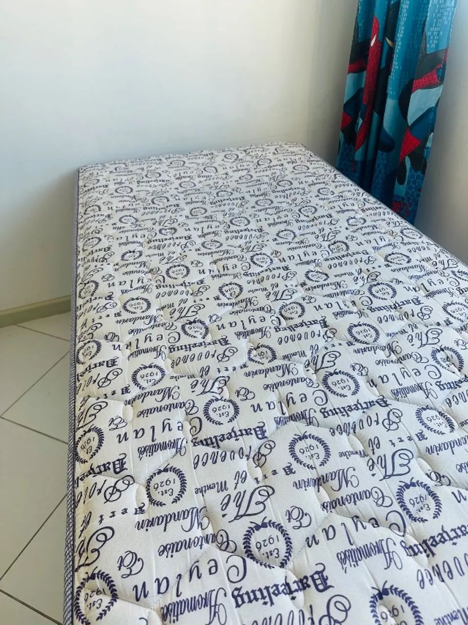 Cama box solteiro, colchão de mola - Foto 3