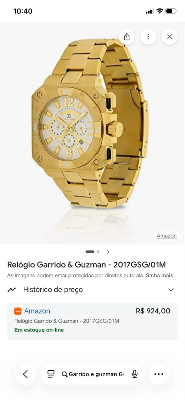 Relógio garrido & guzman  - Foto 2