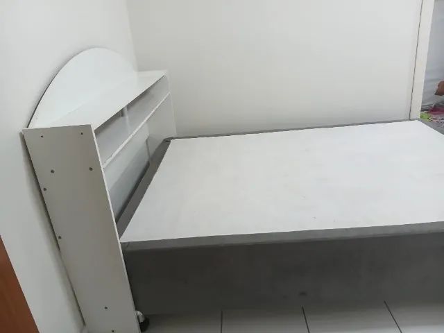 Base de cama casal com cabeceira  - Foto 4