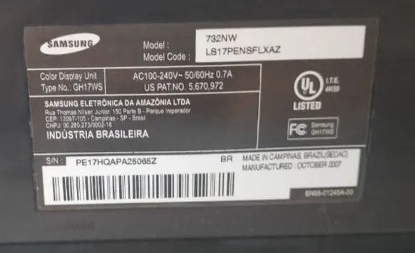 MONITOR SAMSUNG 20 POLEGADAS - Foto 3