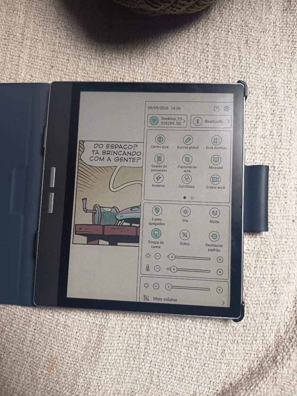 E-reader Bigme B175c Color em estado de novo