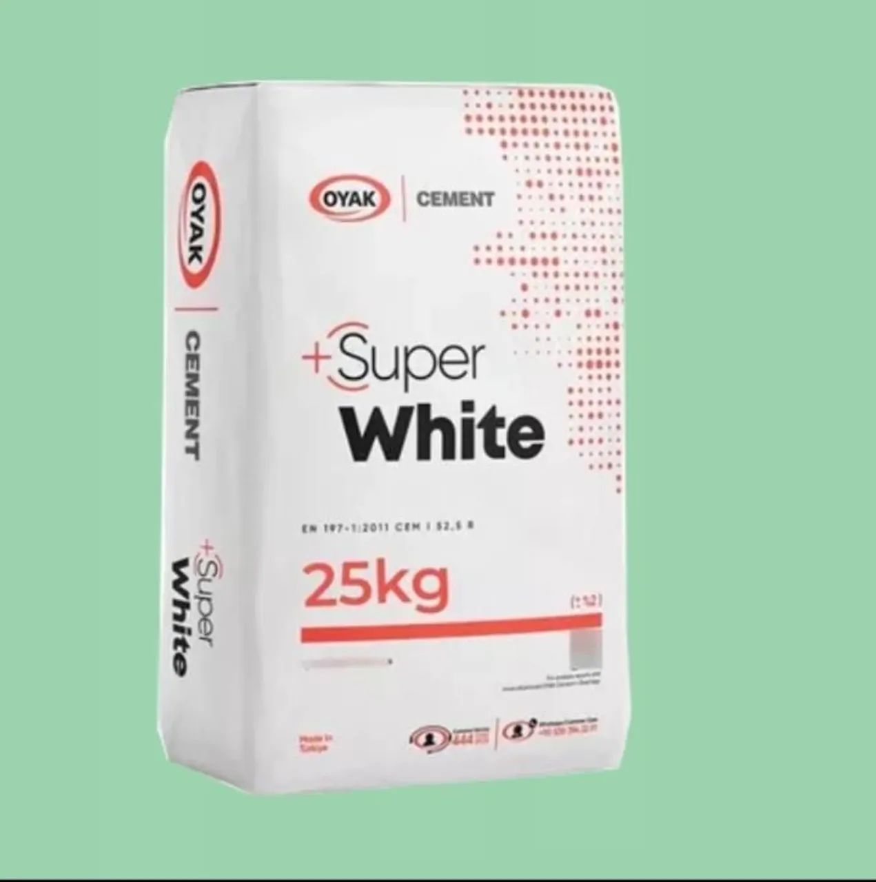 CIMENTO BRANCO 25KG - Foto 2