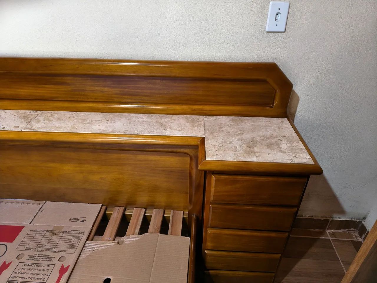 Cama madeira maciça  - Foto 5
