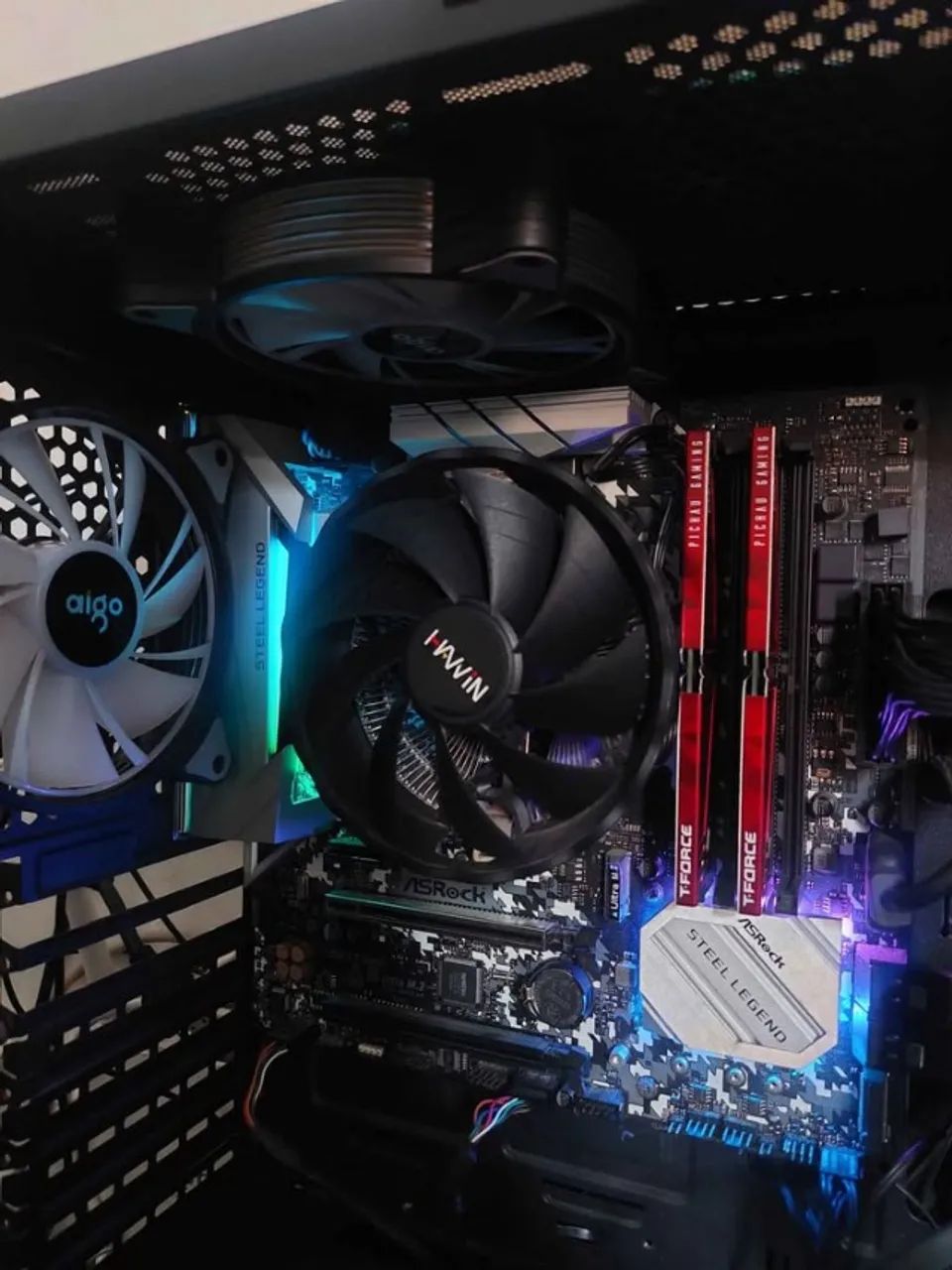 Placa mãe AM4 B450m Steel Legend - Foto 3