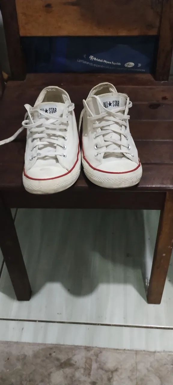 All star branco  - Foto 4