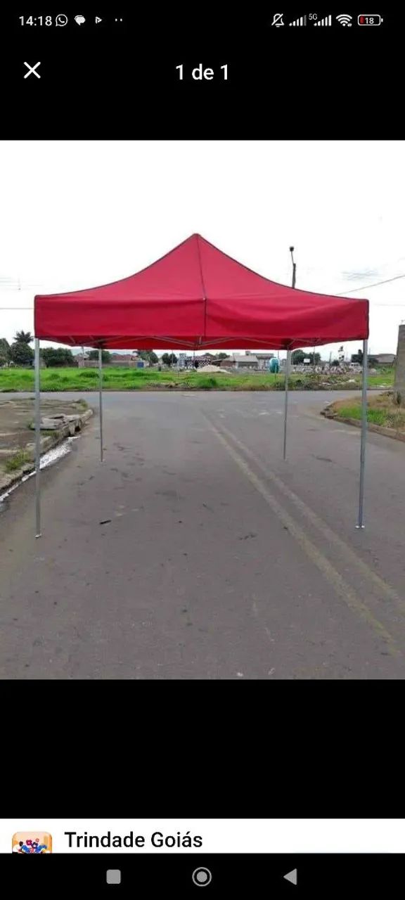 Promoção Tendas sanfonadas 