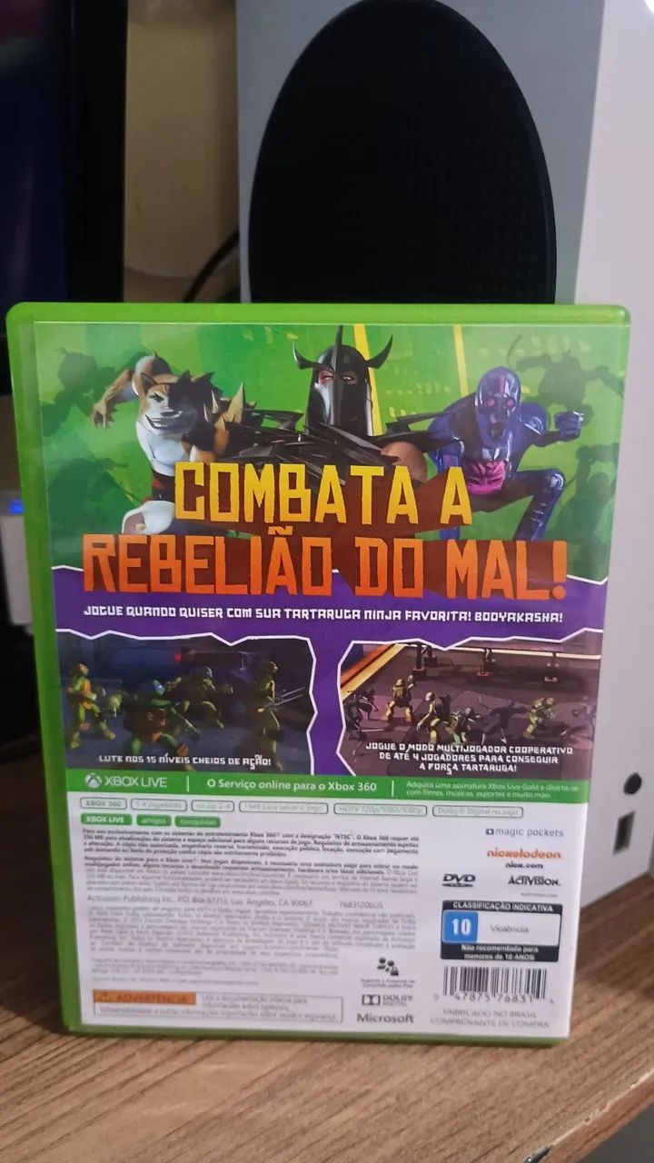 Teenage Mutante Ninja Turtles - Xbox 360 - Jogo Original  - Foto 2