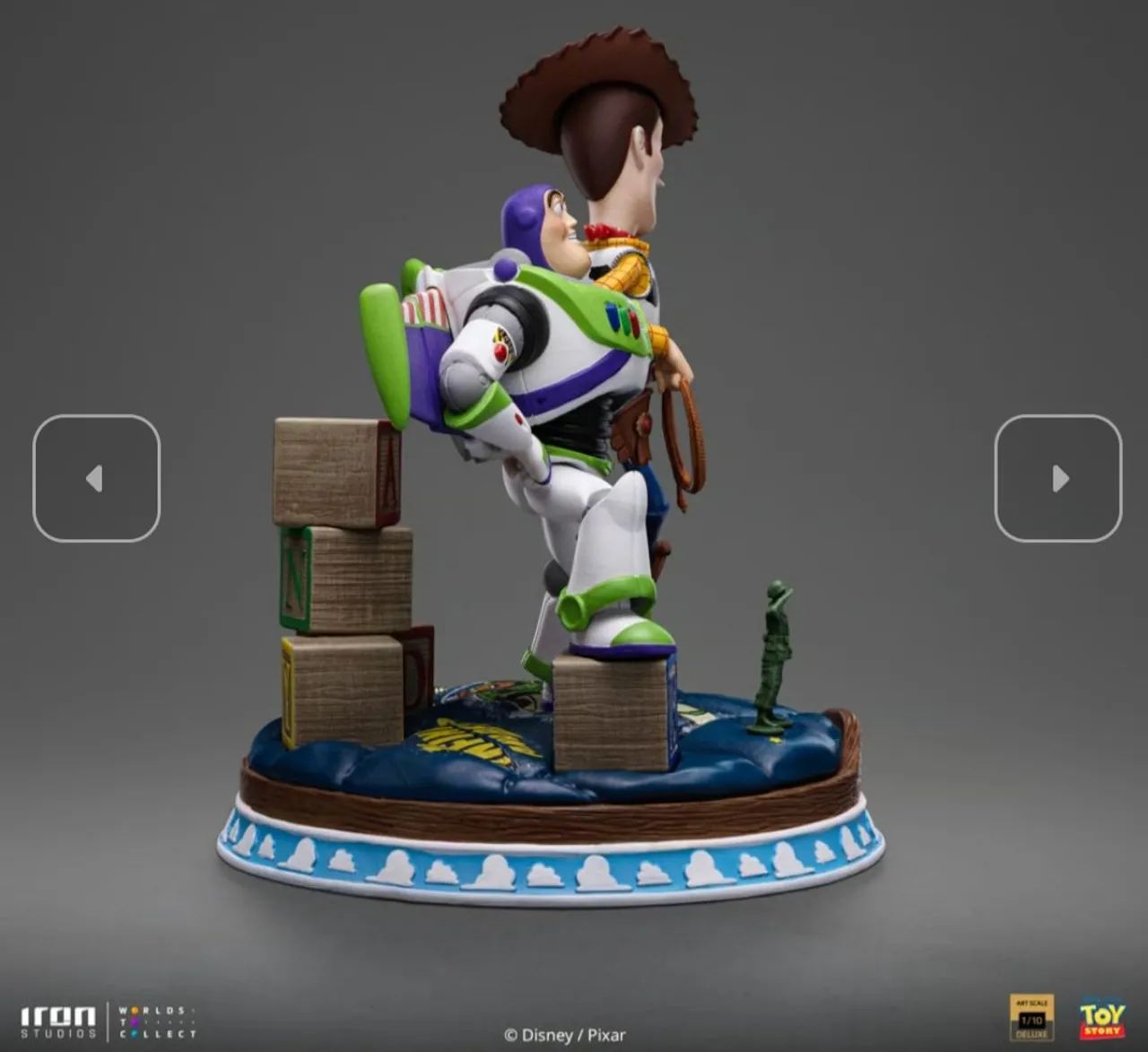 Buzz & Woody Deluxe Iron Studios Toy Story - Foto 5