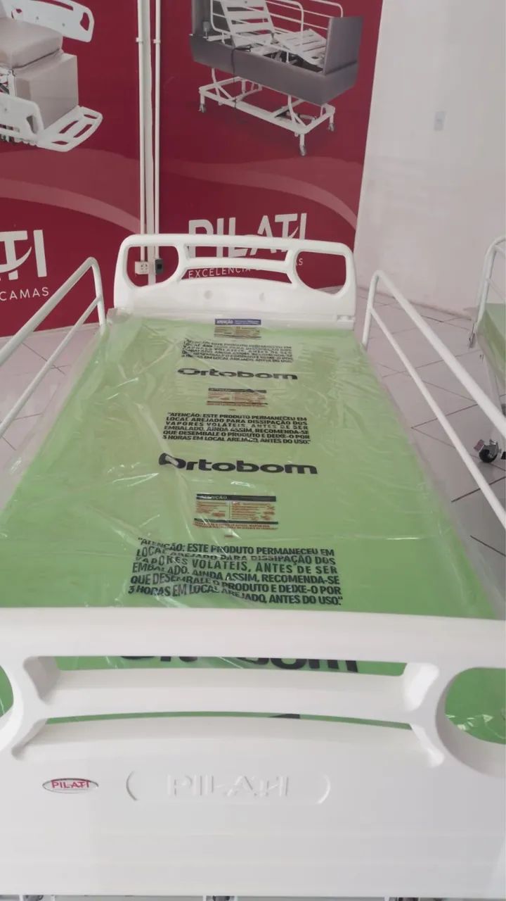 Cama hospitalar automática elétrica 