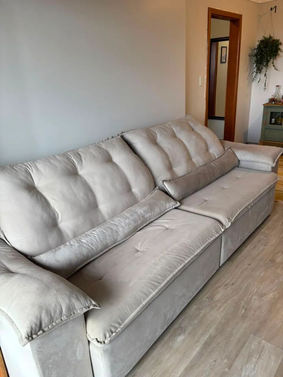 Sofá retrátil e reclinável 2,90m - Foto 3