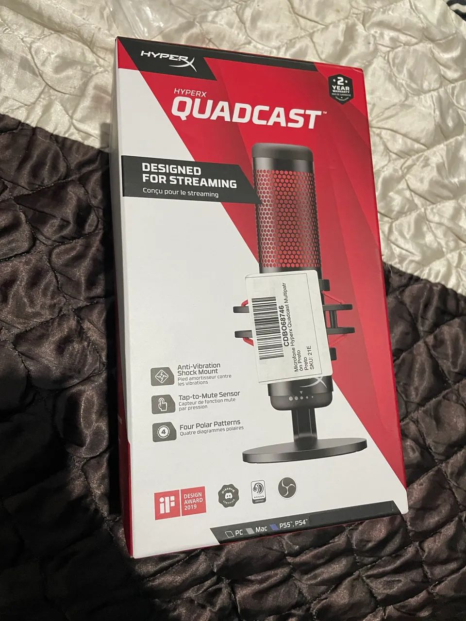 Microfone Hyper X quad cast  - Foto 3