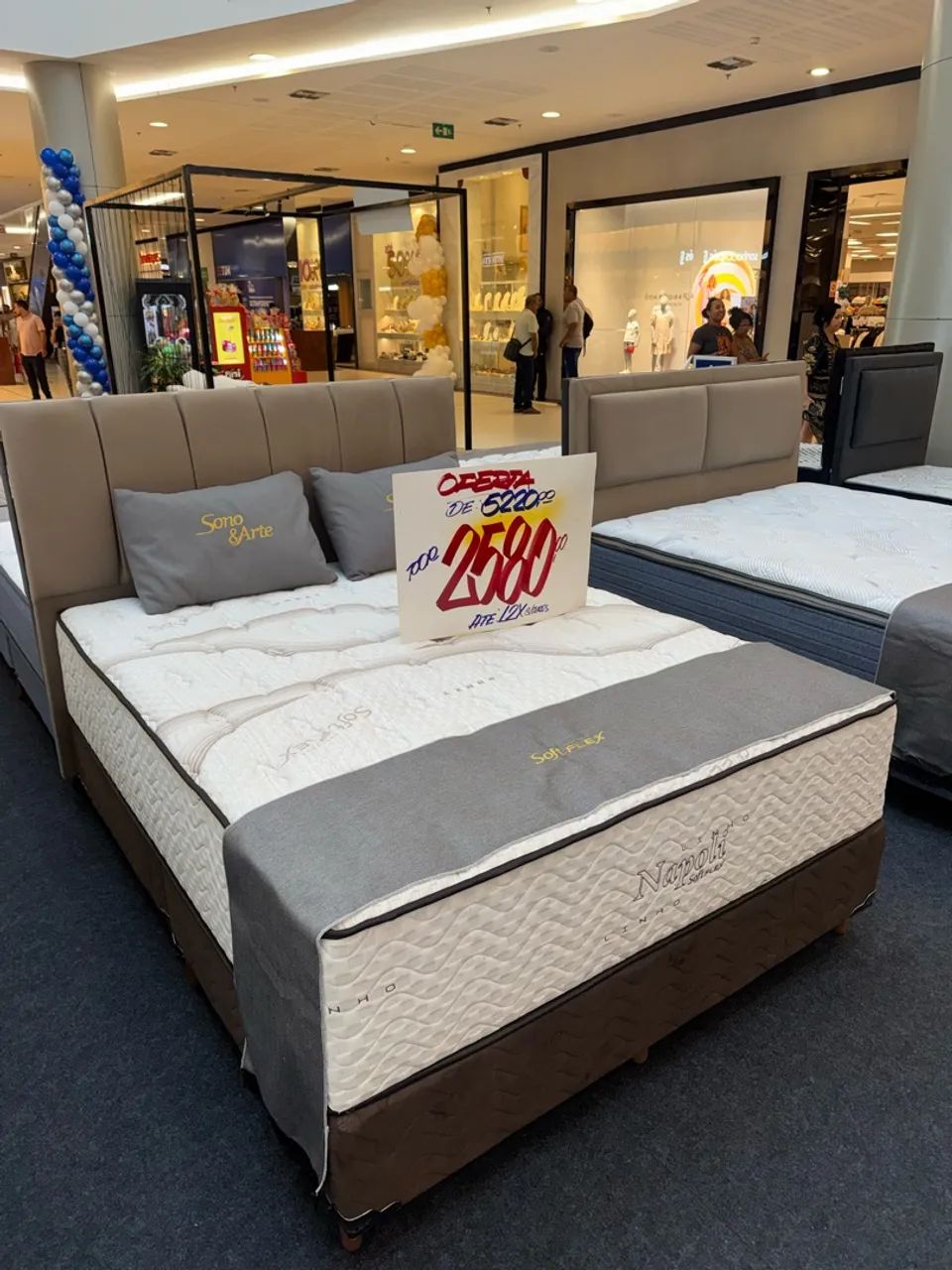 CAMA MOLAS ENSACADAS 
