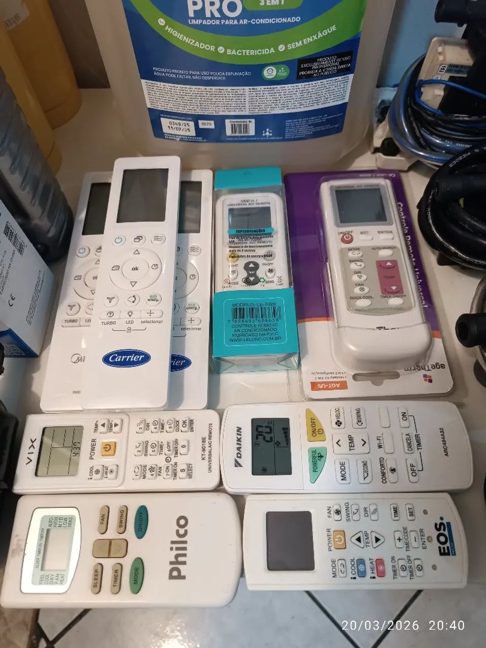 Controles Universal e original 