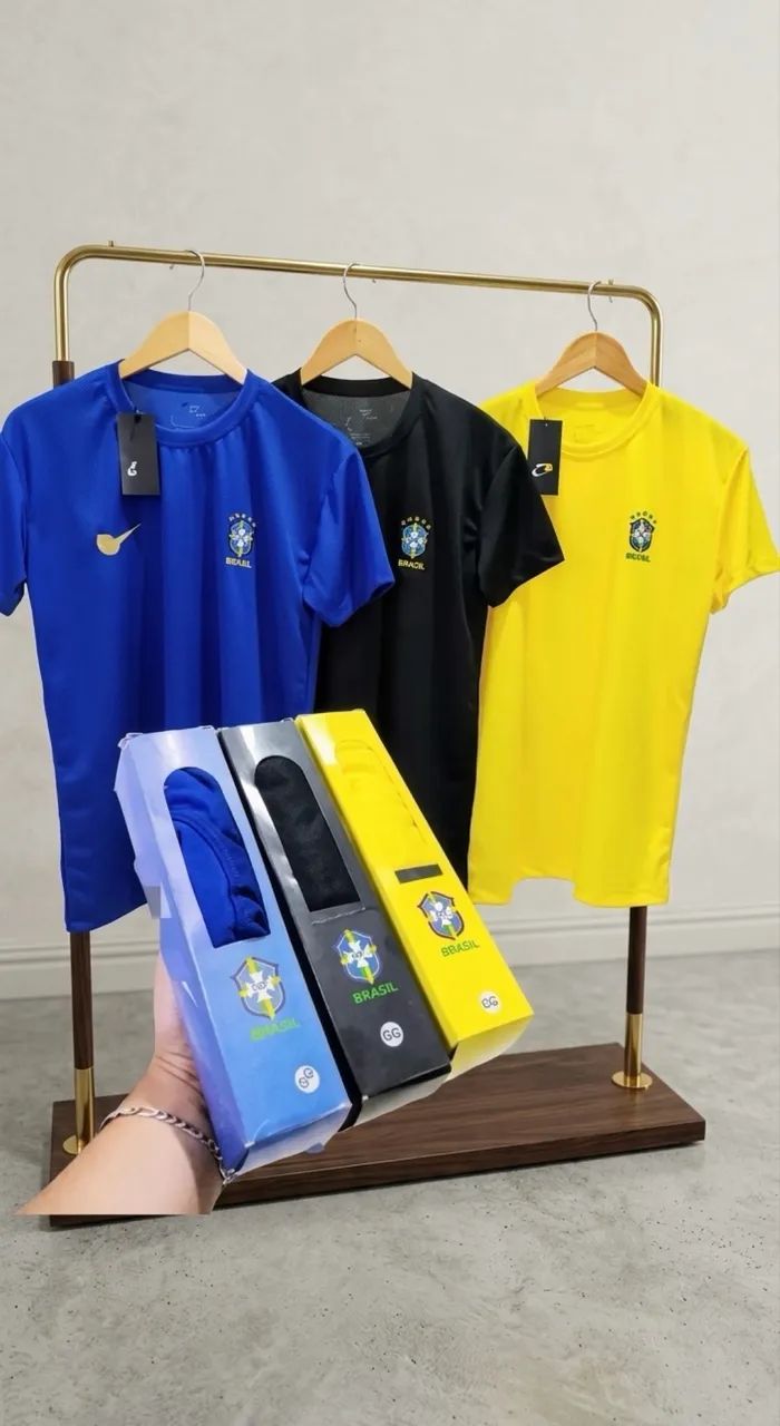 Camisas Brasil Dry Fit  - Foto 2