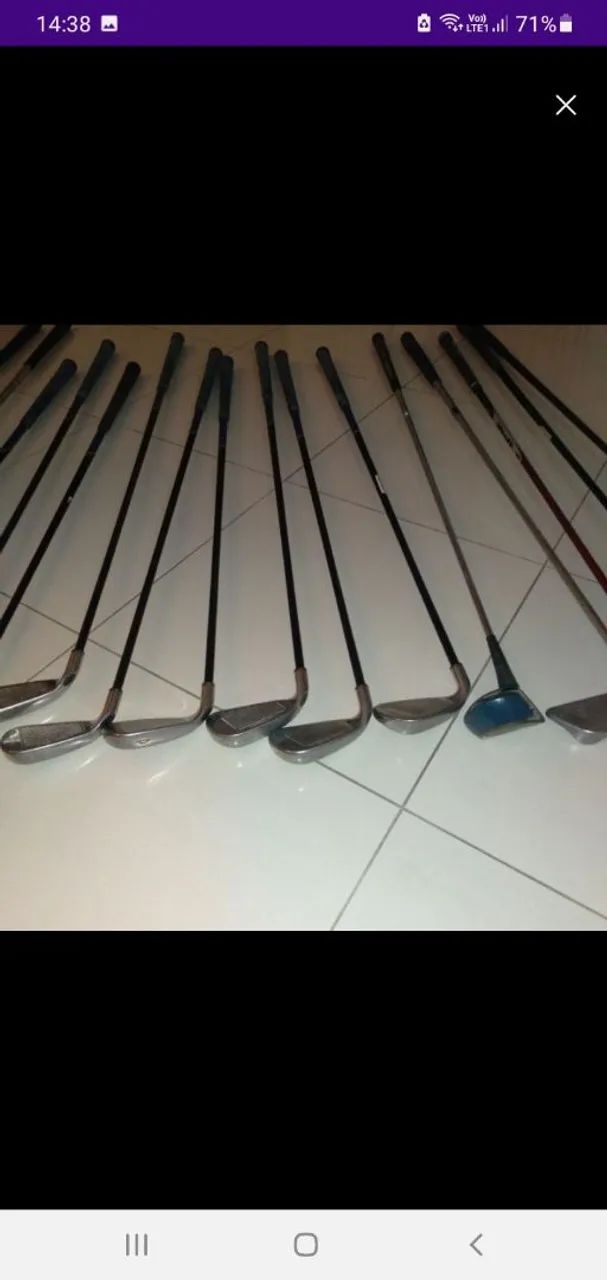 Kit tacos de golfe masculino  - Foto 4
