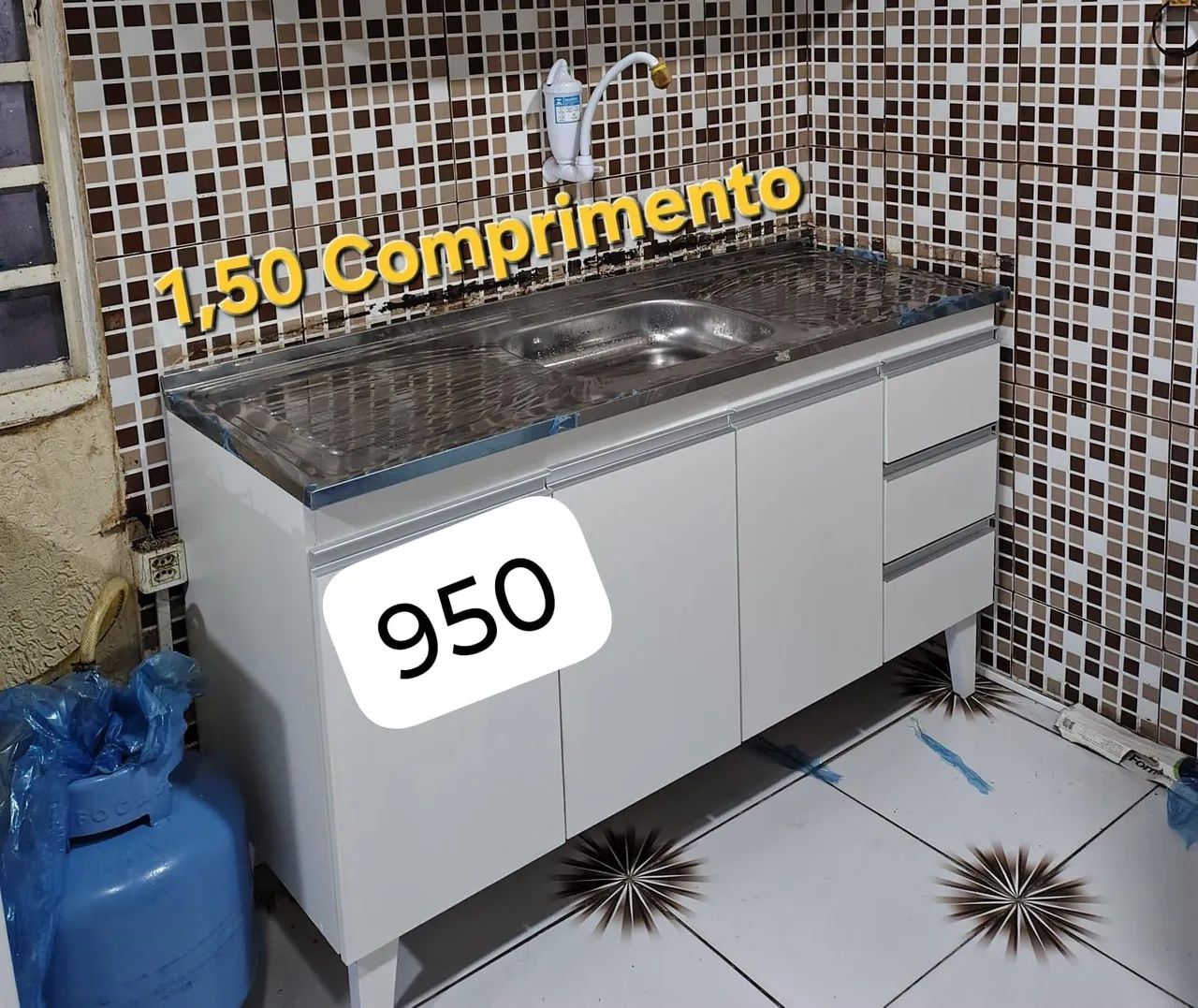 BALCÃO COM PIA  - Foto 5