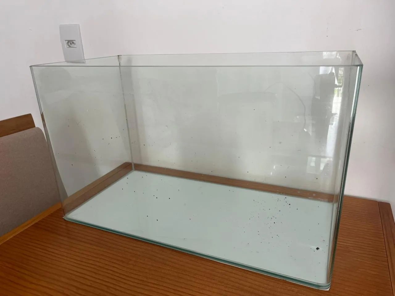 Aquário 60 litros vidro curvo  - Foto 2