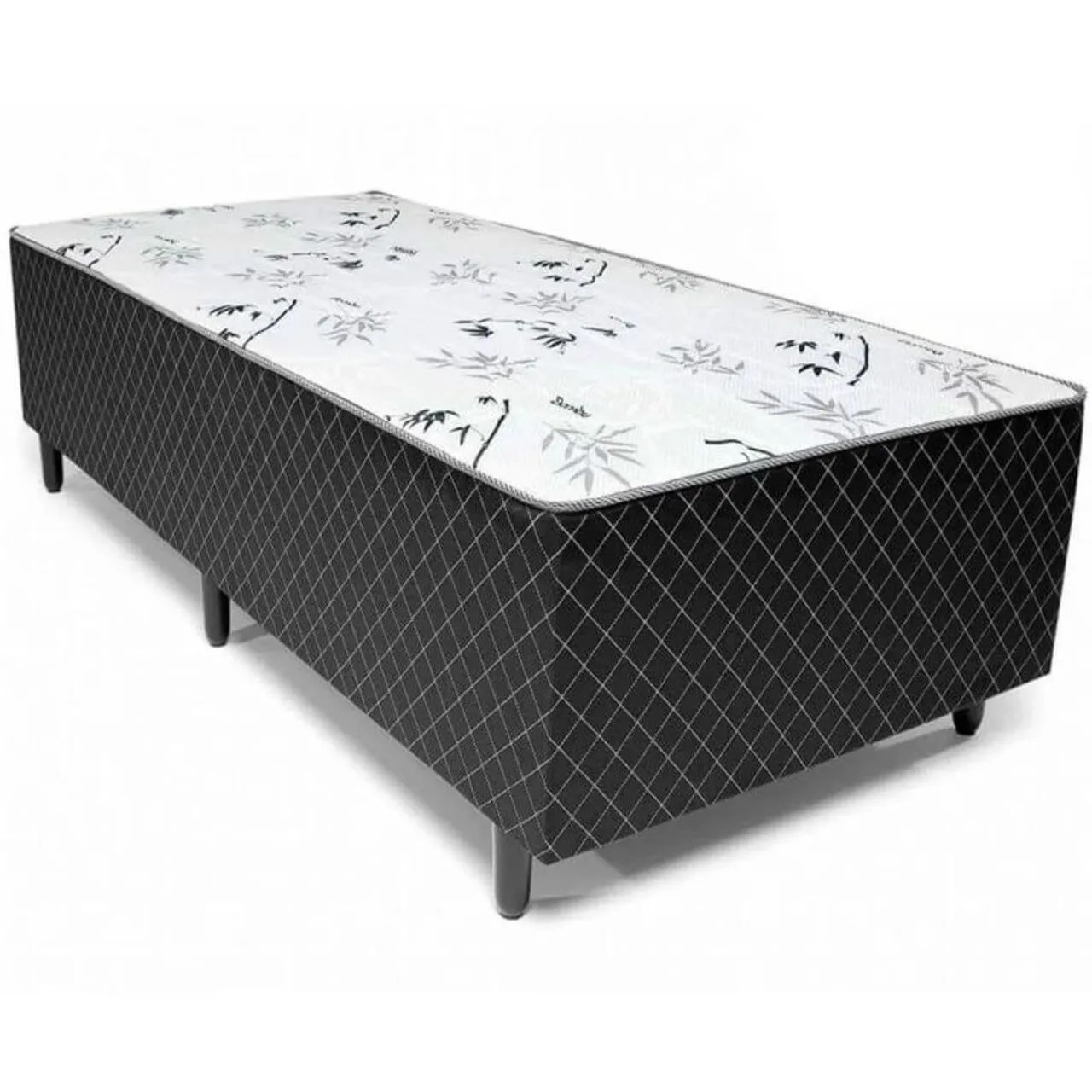 Cama Box Ortopédica Solteiro Unibox - Entrega Rápida 