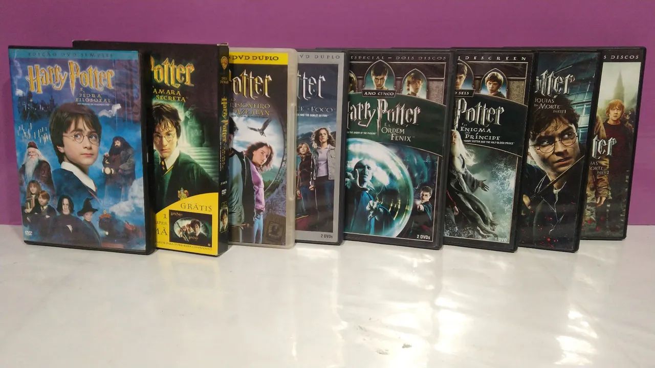 Dvd coleção Harry Potter 8 filmes