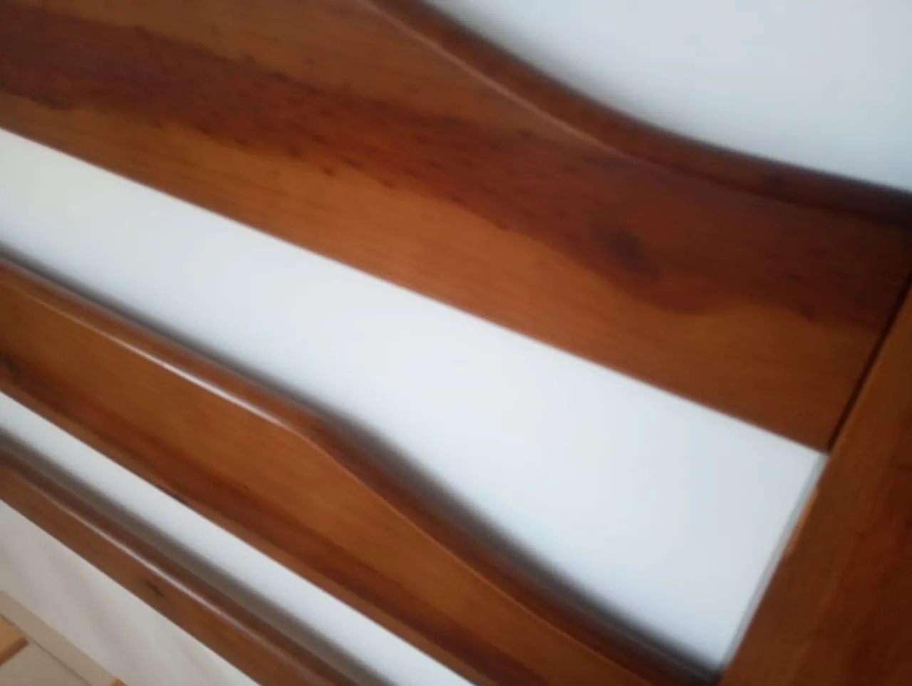 Cama casal de madeira maciça  - Foto 4