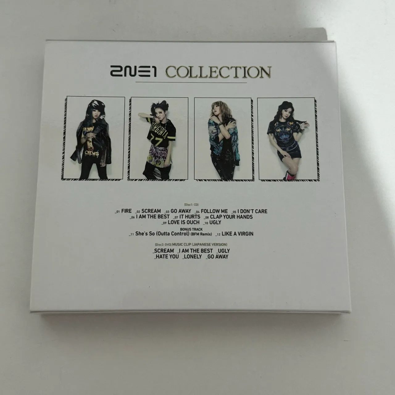 2NE1 COLLECTION Tipo B (DVD + CD) - Importado Completo Raro - Foto 2