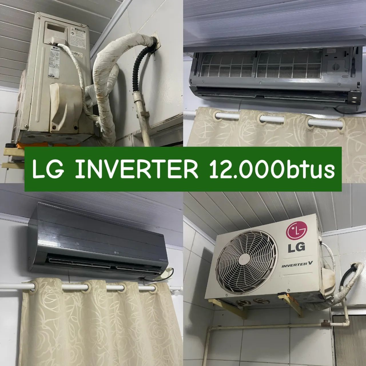 Ar condicionado split inverter LG 12.000btus