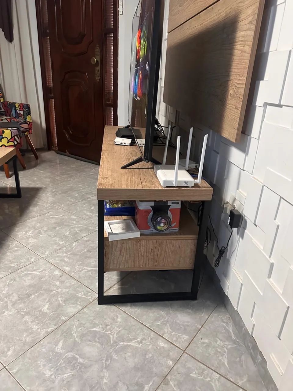 Mesa, Rack e Suporte TV Tok Stok Rustico