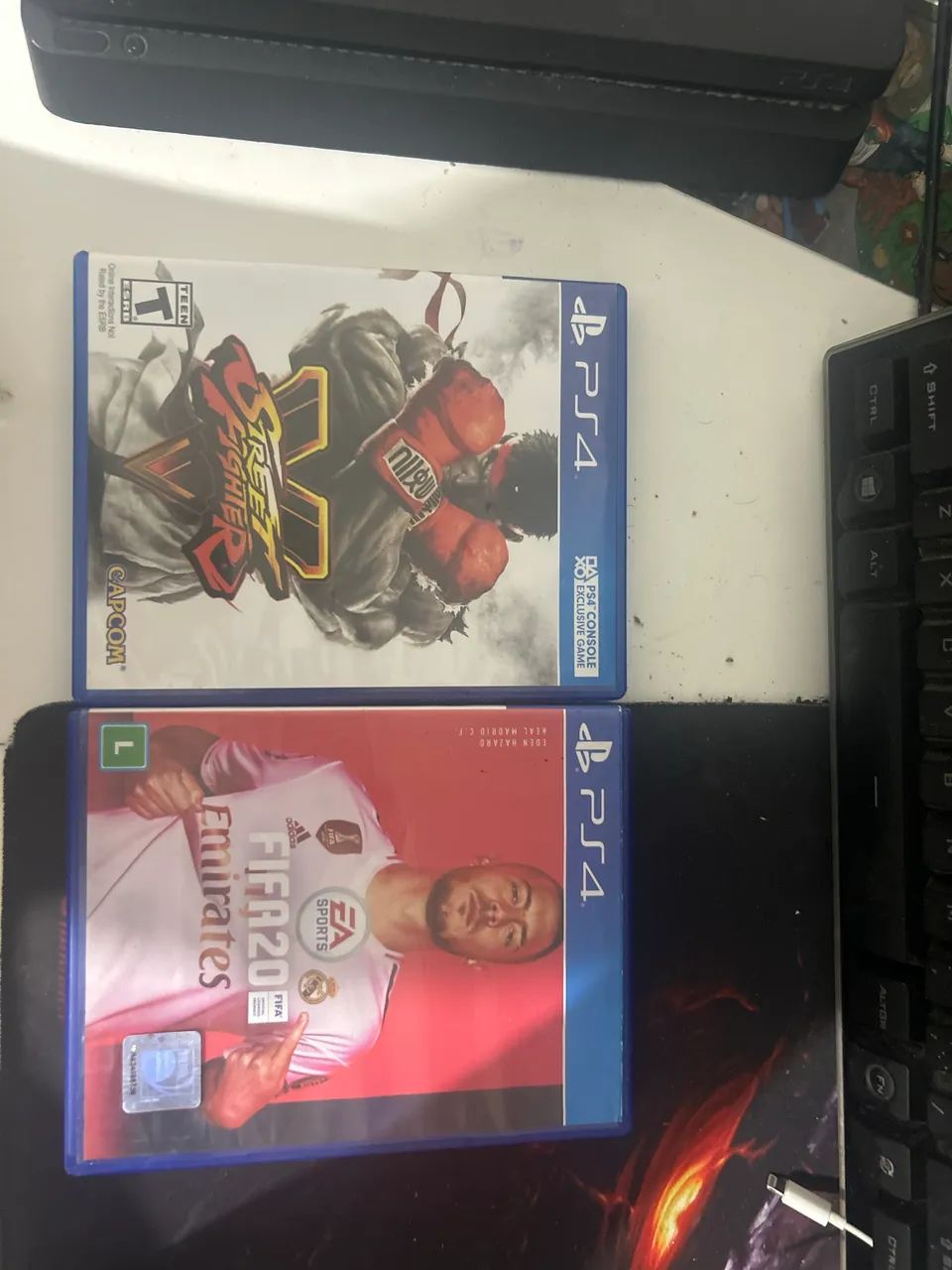 FIFA 20, STREET FIGHTER V e BATTLEFIELD HARDLINE , todos estão ótimos! 