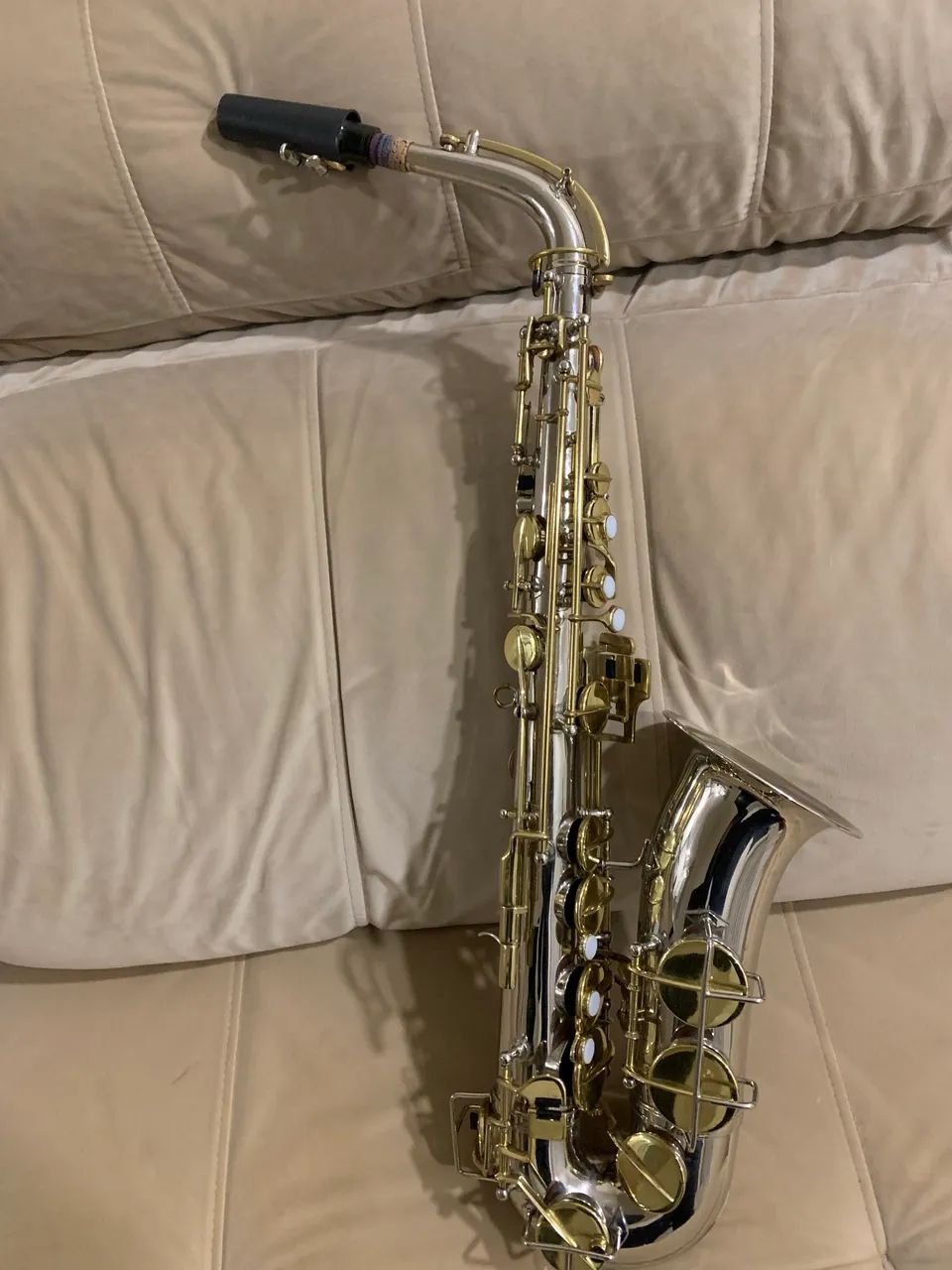 Vende-se Sax Sofone Weril MI Bemol - Foto 3