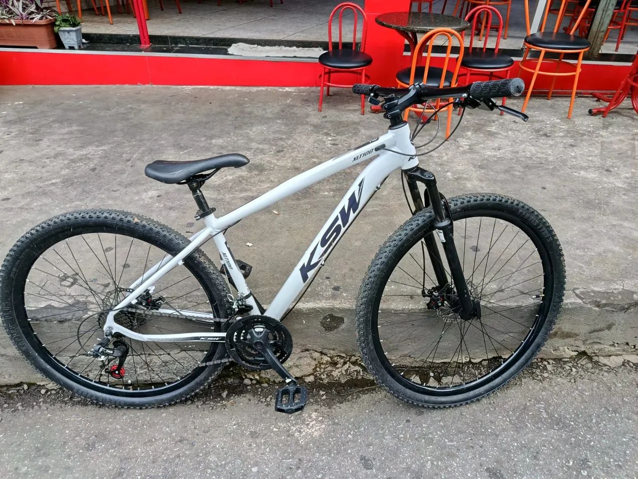 Bicicleta ksw semi nova zap *