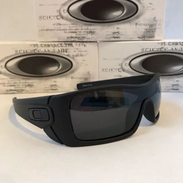 óculos de sol oakley batwolf black lentes polarizadas