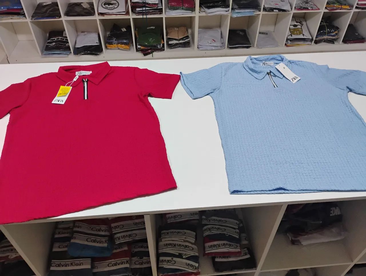 Camisa pólo texturizada no atacado  - Foto 5