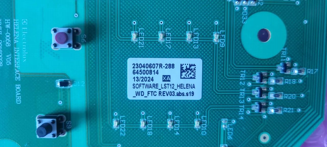 Placa interface lavadora Electrolux LST12 nova original. - Foto 4