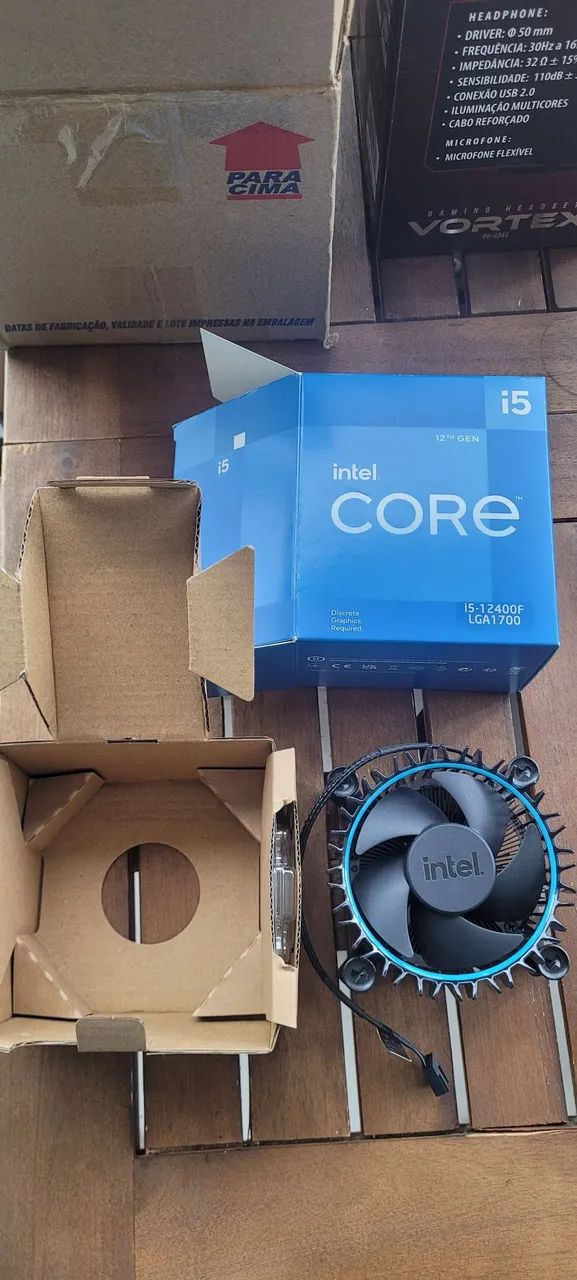 Cooler processador LGA1700, 12th geração 