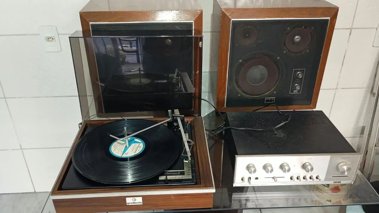 Toca disco e som antigo  - Foto 2