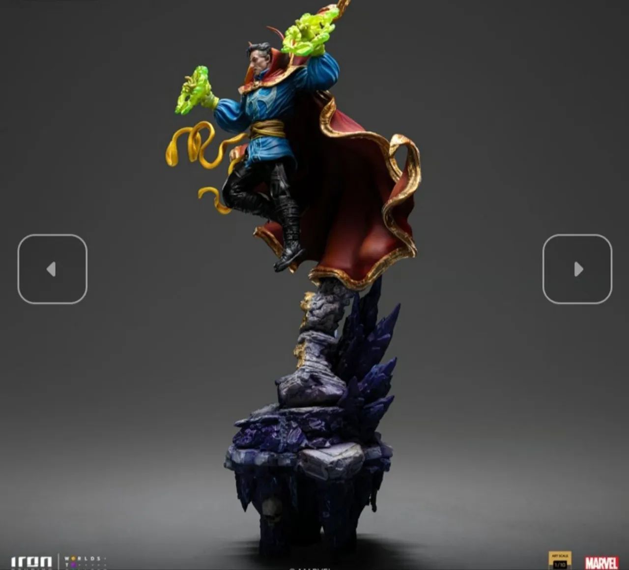 Diorama Doctor Strange Deluxe Iron Studios Infinity Gauntlet - Foto 4