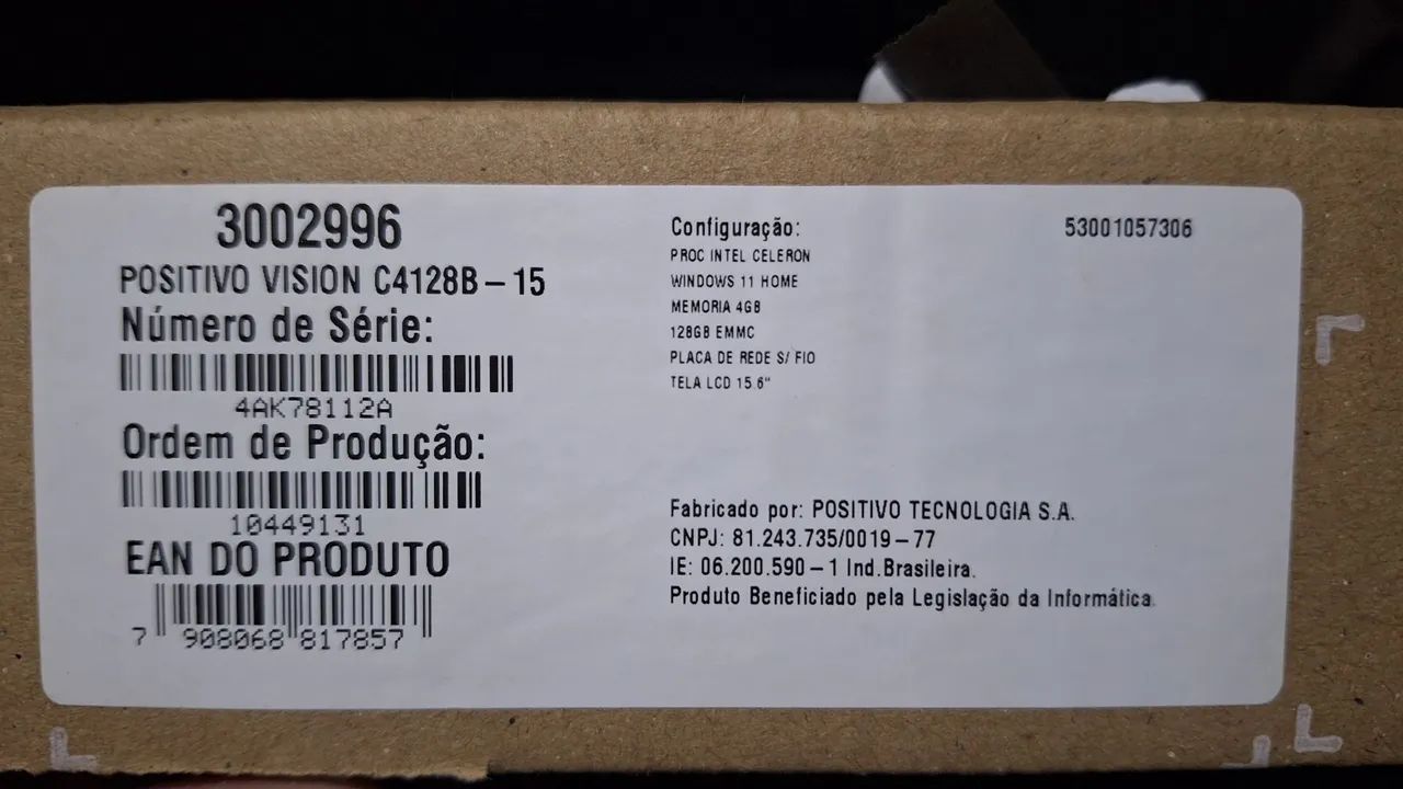 Vendo Notebook Positivo Zero na Caixa. - Foto 4