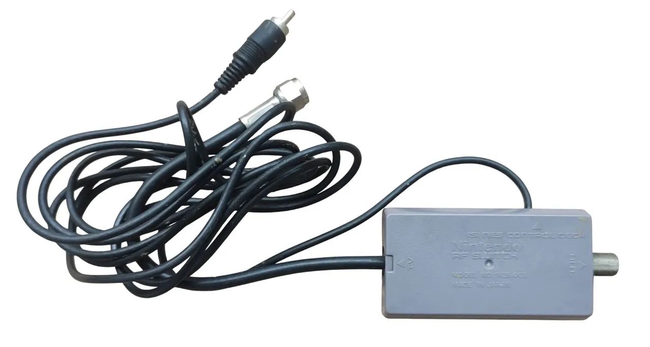 Cabo RF original do super Nintendo 