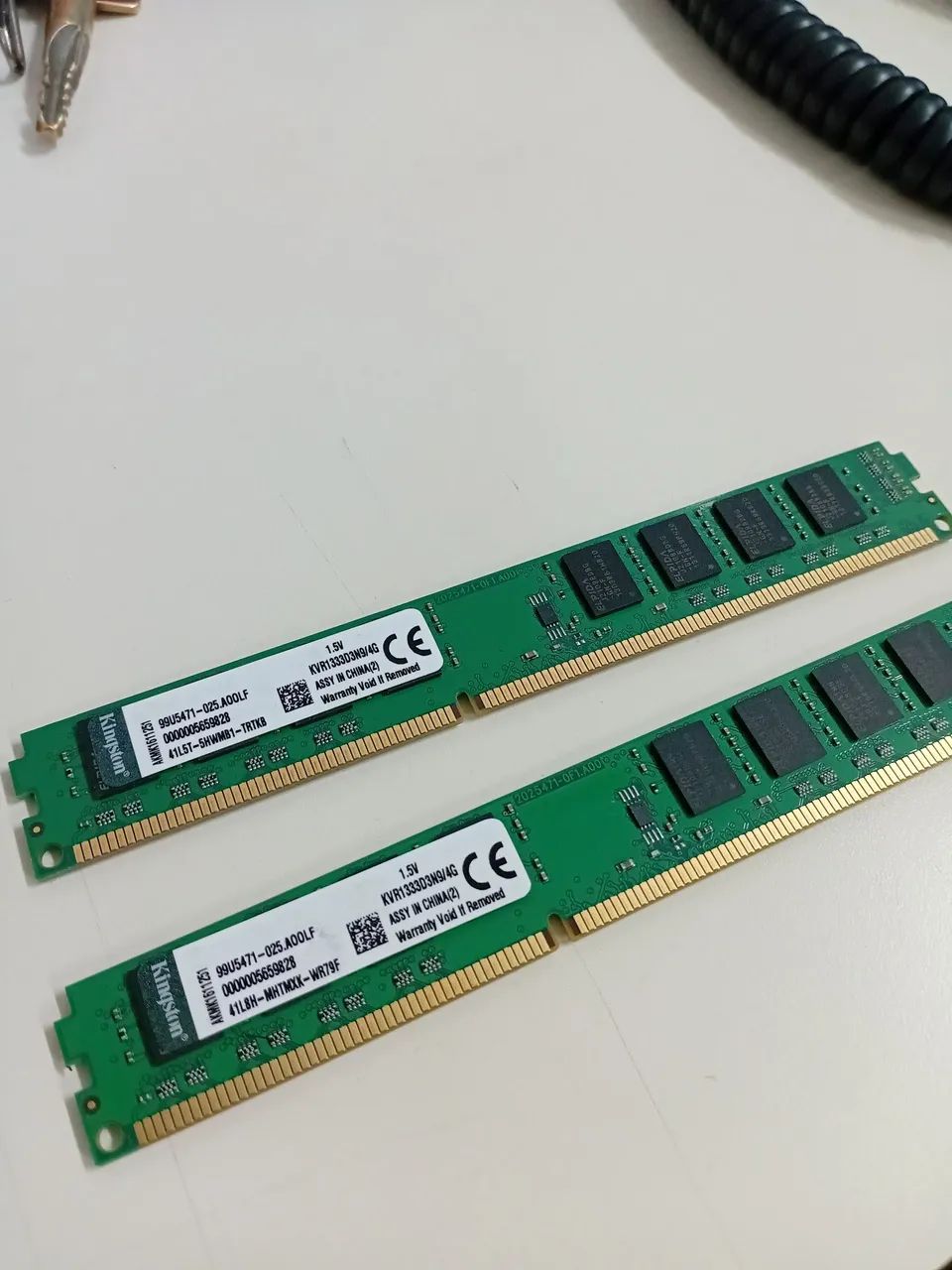 Memórias RAM Kingston