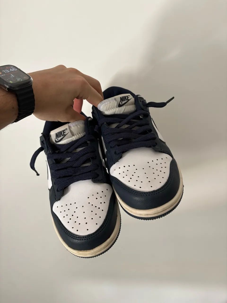 Tênis Nike Dunk Azul marinho 40 - Foto 4