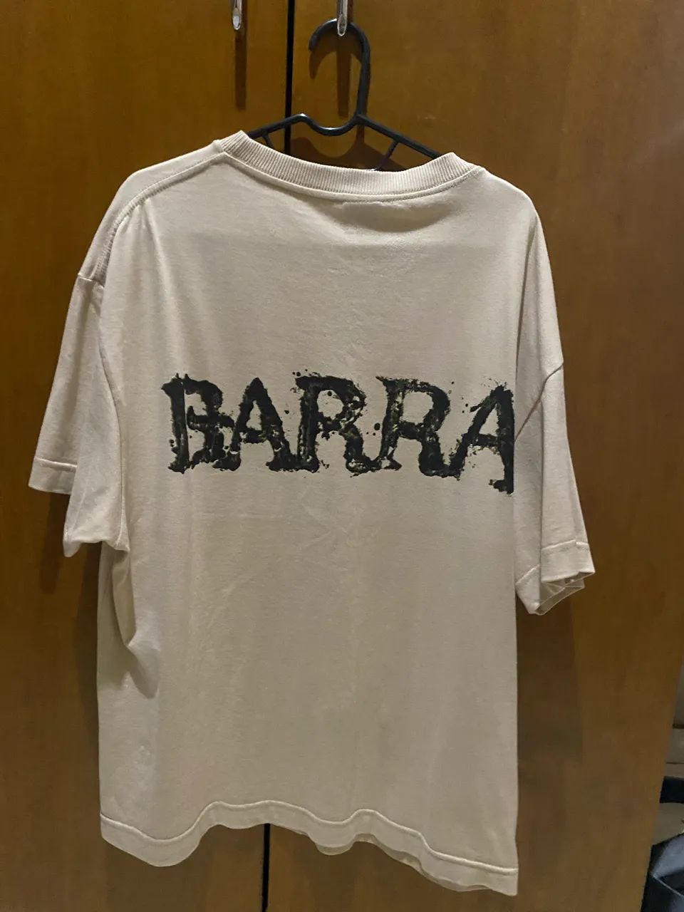 Camisa Barra Crew Lama Bege - Foto 3