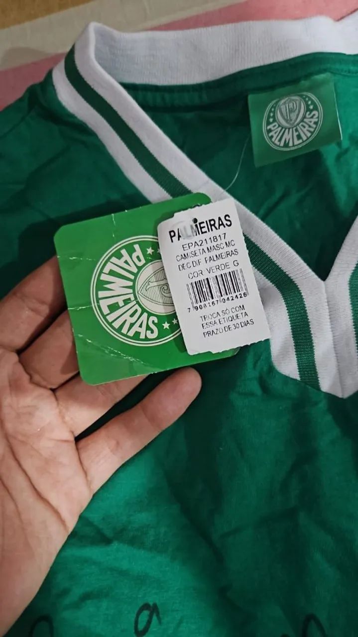 Camisa palmeiras autografada Abel ferreira  - Foto 2
