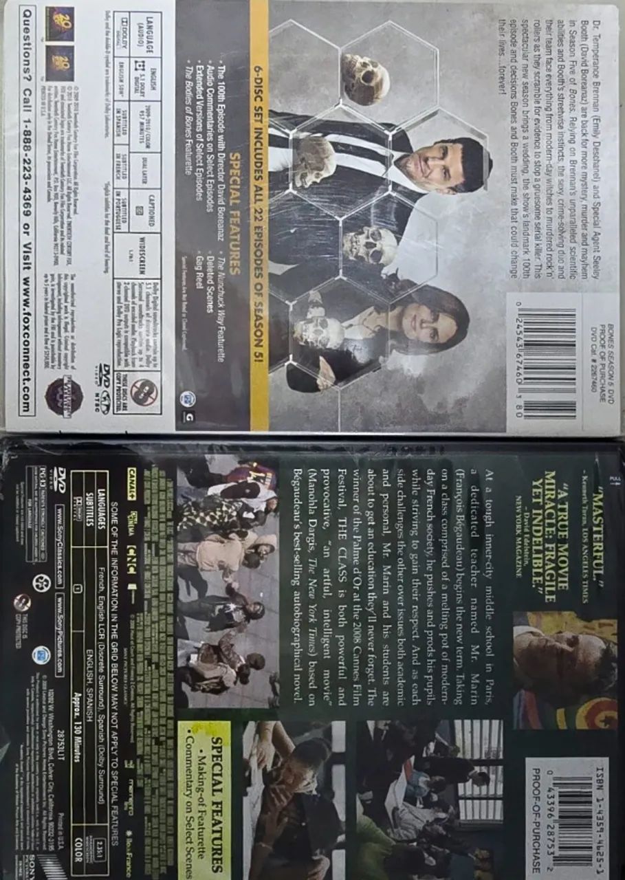 2 DVDs importados lacrados - Sem PTBR - Foto 3