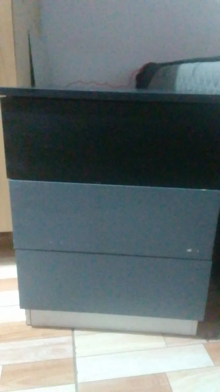 cômoda de 3 gavetas  - Foto 2
