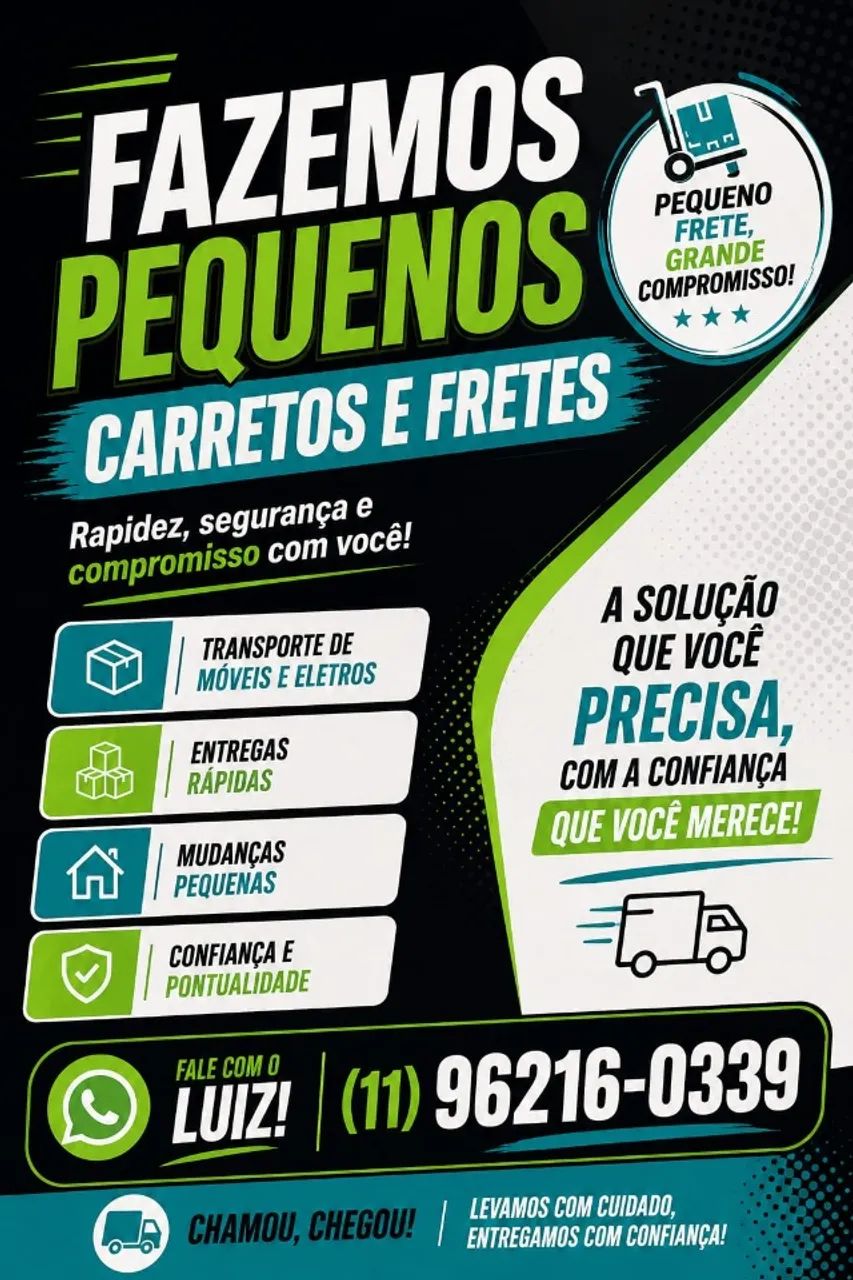 pequenos frete e carretos a preços populares - Foto 2