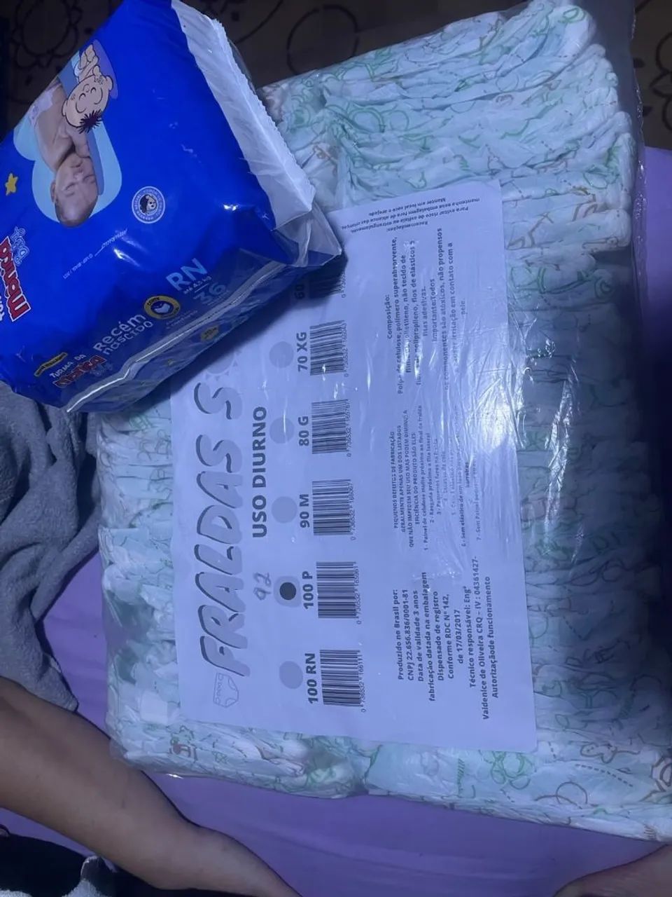 Fralda de bebê 