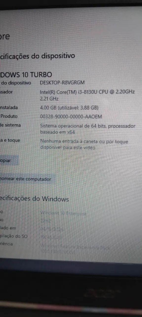 Notebook acer core i3 8° geração  - Foto 4