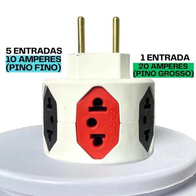 Adaptador de tomadas - Foto 4